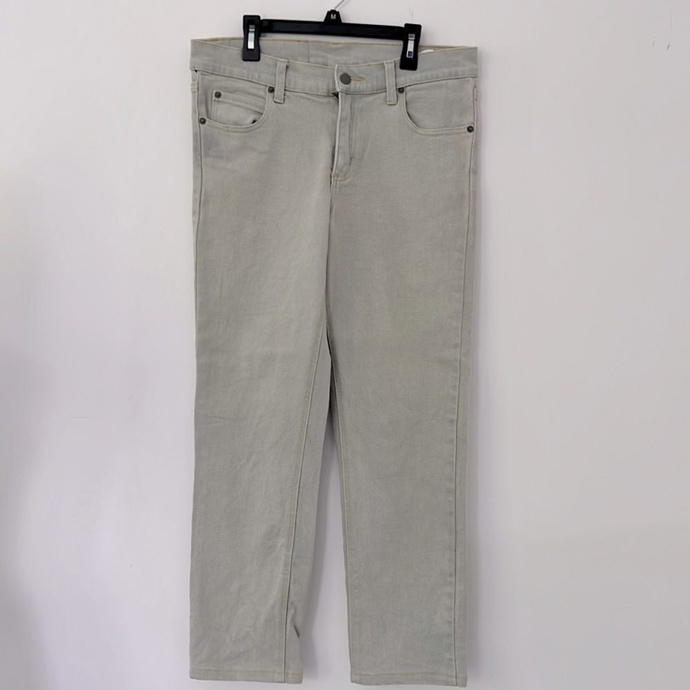 Cheap Monday Women’s Jeans size 31 in light gray Vintage cropped